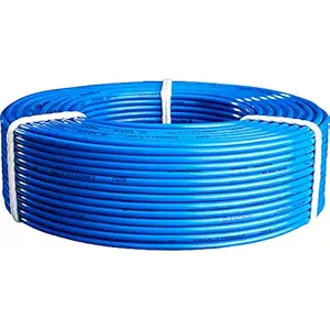 Anchor by Panasonic PVC Insulated Copper Electrical Cable for Domestic & Industrial Connections | High Voltage Wire | 1 Sq mm Electrical Wire (Blue, 27390BU)