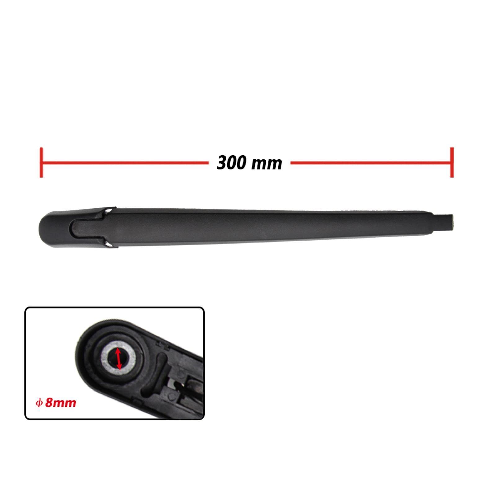Tergicristallo Posteriore per Mazda 3 Axela 2014-2021 310mm spazzole tergicristallo Posteriore per Auto e Braccio tergicristallo Posteriore Accessori per Auto