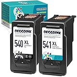 Oeggoink PG-540XL CL-541XL Ersatz für Canon Druckerpatronen 540 541,Canon 540 541 Multipack Patrone ,Schwarz und Farbe, für Pixma TS5150 MG3650 MG3600 MX475 MG3500 MX535 Drucker