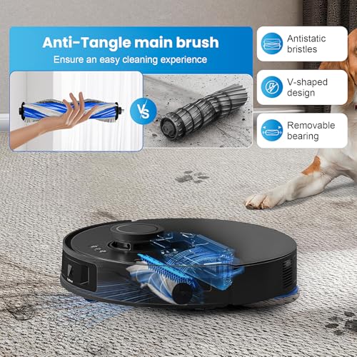 Image of 22 Pcs Accesories Kit for ECOVACS DEEBOT T30S / T30S PRO / T30S AI / T30S AI CARE Vacuum, Replacement Parts Include 1Rubber Brush, 4 Filters, 6 Pads, 6 T30S Dust Bag, 4 Side Brush and 1 Cleaning Tool