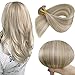 Hetto U Tip Blonde Hair Extensions Human Hair 14 Inch Remy U Tips Extensions Pre Bonded Keratin Utips Hair Extensions #17 Gloden Blonde Highlight #23 Medium Blonde 50g 50 Strands
