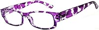 Vista 6 de OWL Readers - Paquete de 5 lentes de lectura elegantes para mujer con hermosos patrones para mujer, bisagra de resorte de lujo, aspecto elegante