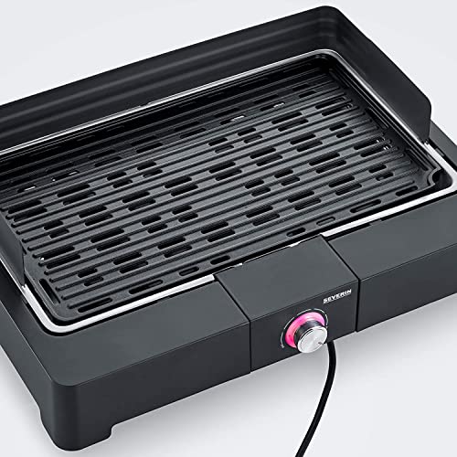 Severin Tischgrill mit Aluminium-Grillplatte und SafeTouch-Gehäuse