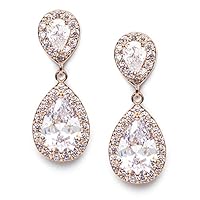 Algopix Similar Product 1 - SWEETV Teardrop Dangle Earrings for