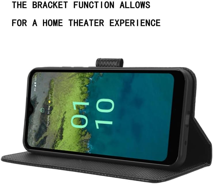 Miniatura 3 de Wallet Case for Zte Blade A53 (6.52 inches),Wallet Leather Phone Case with Magnetic Closure Credit Card Slots Black