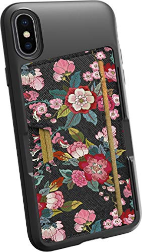 Image of Smartish iPhone X /XS Wallet Case - Wallet Slayer Vol. 2 [Slim Protective Kickstand] Credit Card Holder for Apple iPhone 10s /10 (Silk) - Flavor of The Month