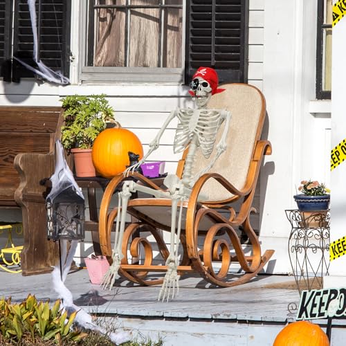 5.5 FT Skeleton Halloween Decor - image 4