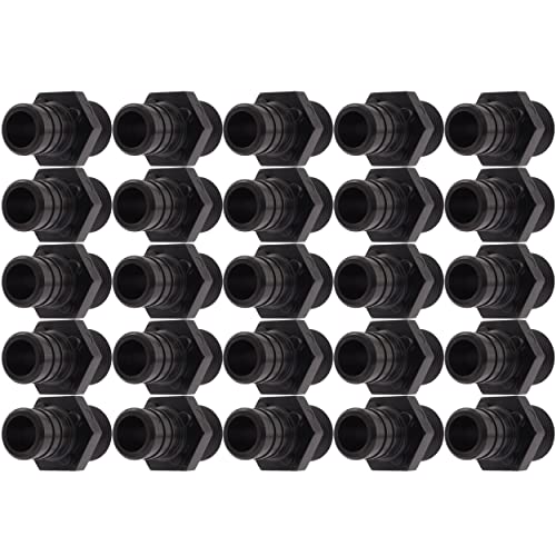 Image of SharkBite 3 /4 Inch x 1 /2 Inch MNPT Poly Crimp Adapter, Pack of 25, PEX Pipe, PE-RT, UP138