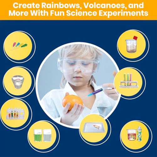 Image of 14-in-1 Science Experiment Kit for Kids - STEM Educational Chemistry & Physics Lab Toys | Fun Learning Experiments for Boys & Girls Ages 8-14