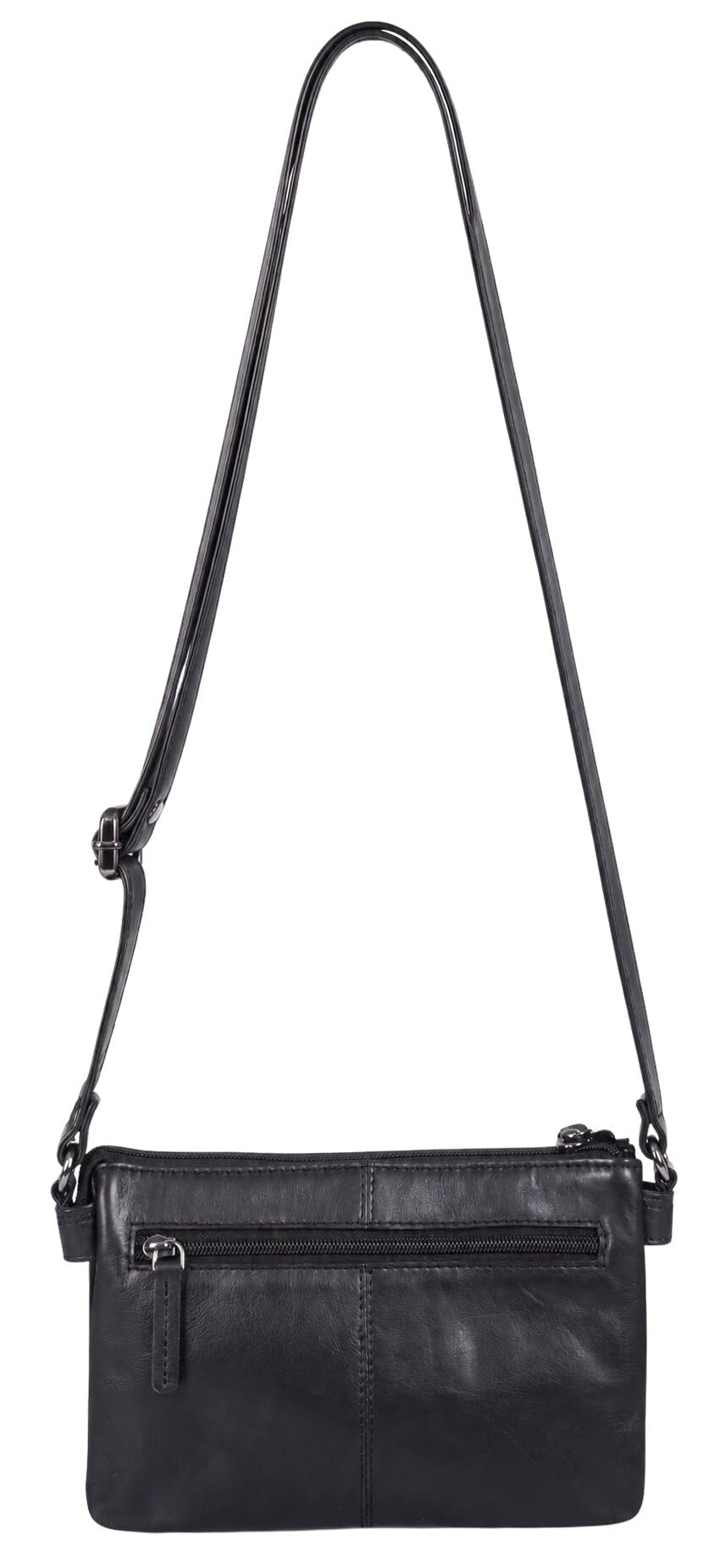 Handtasche Leder klein Damen Crossbody Schultertasche Portpirie 1617 +e
