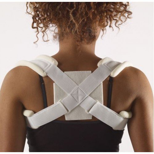 Corflex Clavicle Strap - Clavicle Fracture Treatment-M - White