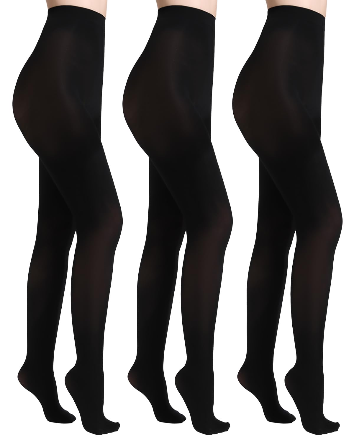 Citystl 40D Black Tights 3-Pack