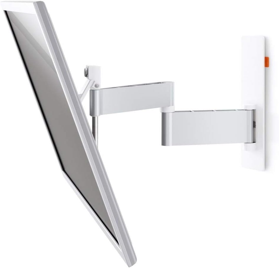 Vogel's Wall 3345 Full-Motion TV Wall Mount for 40-65 Inch TVs Max. 66 lbs (30 Kg) Swivels Up to 180º Tiltable TV Wall Mount Max. VESA 600x400 Universal Compatibility