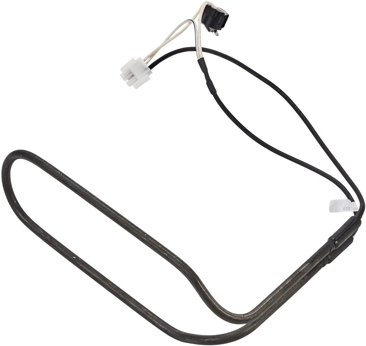 Whirlpool WP61006199 OEM SxS Refrigerator Defrost Heater Assembly, Black