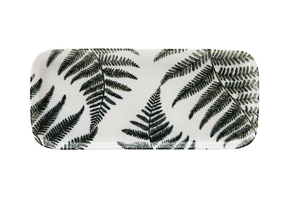 Porland Botanical Desen Kayık Tabak 32cm