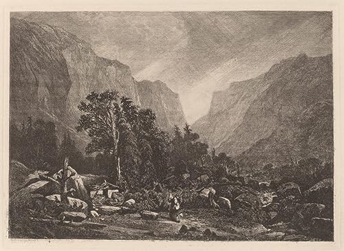 Poster Alexandre Calame Couple toile sans cadre 50x70 cm SERENDIPITP