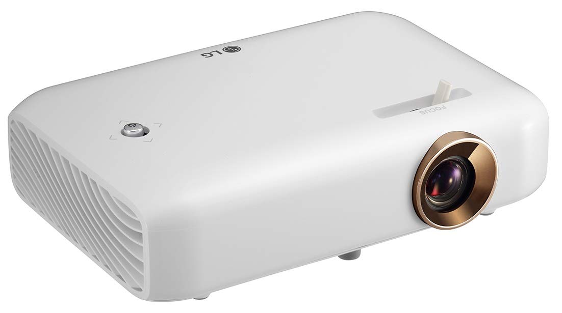 LG PH550G-GL LED HD Projector (White) - HD 1280 X 720 – 3D