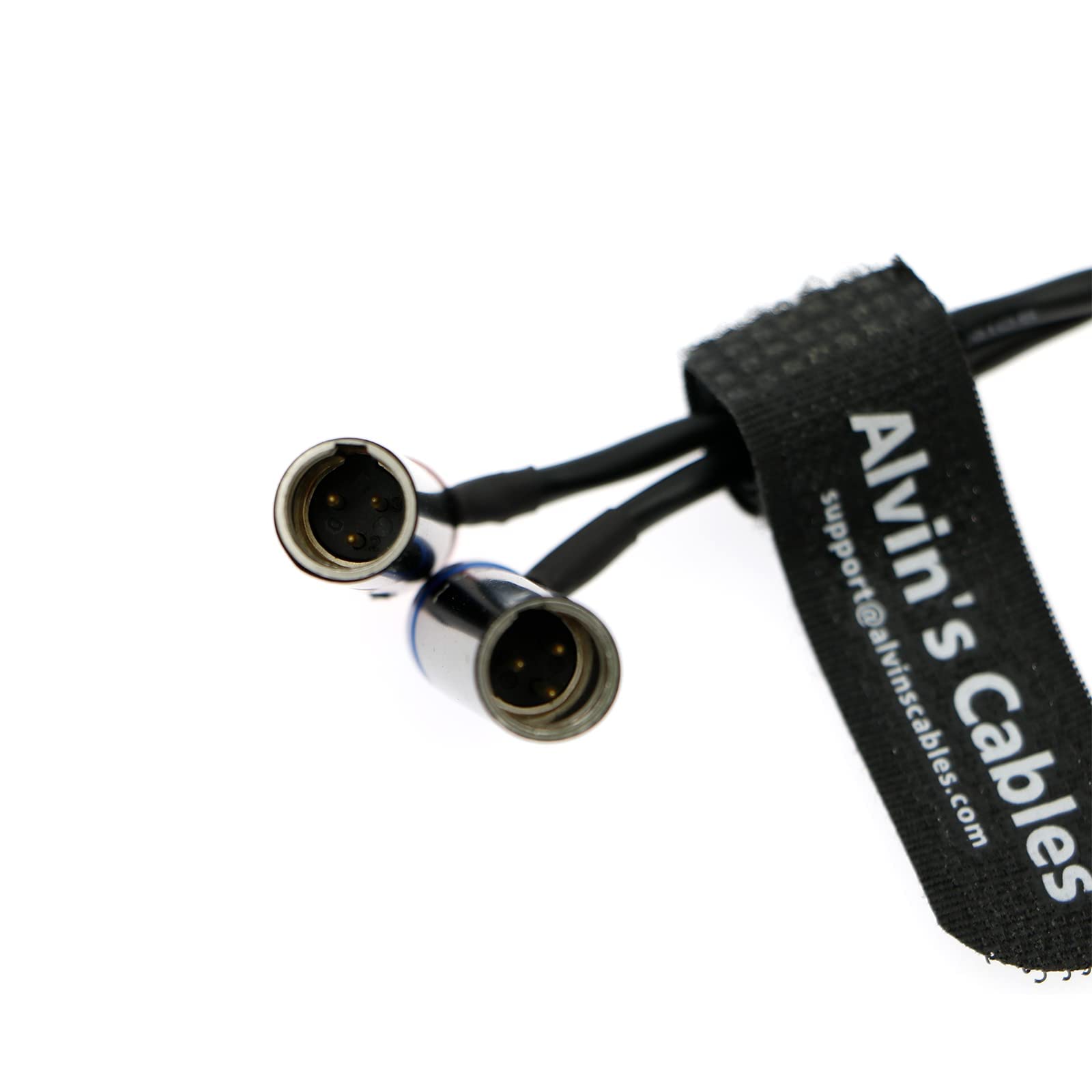 Alvin's Cables Low-Profile TA5F a Doble TA3M Cable de Audio para Wisycom-MCR54| Lectrosonics-DCHR-Receiver LP Mini-XLR-5 Pin Hembra a Dos LP Mini-XLR-3 Pin Macho Cable Divisor para Canon-C70 Cámara