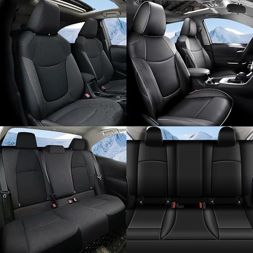 Image of IKABEVEM Custom Fit Seat Covers for Toyota Corolla 2020-2022 L, LE Full Set
