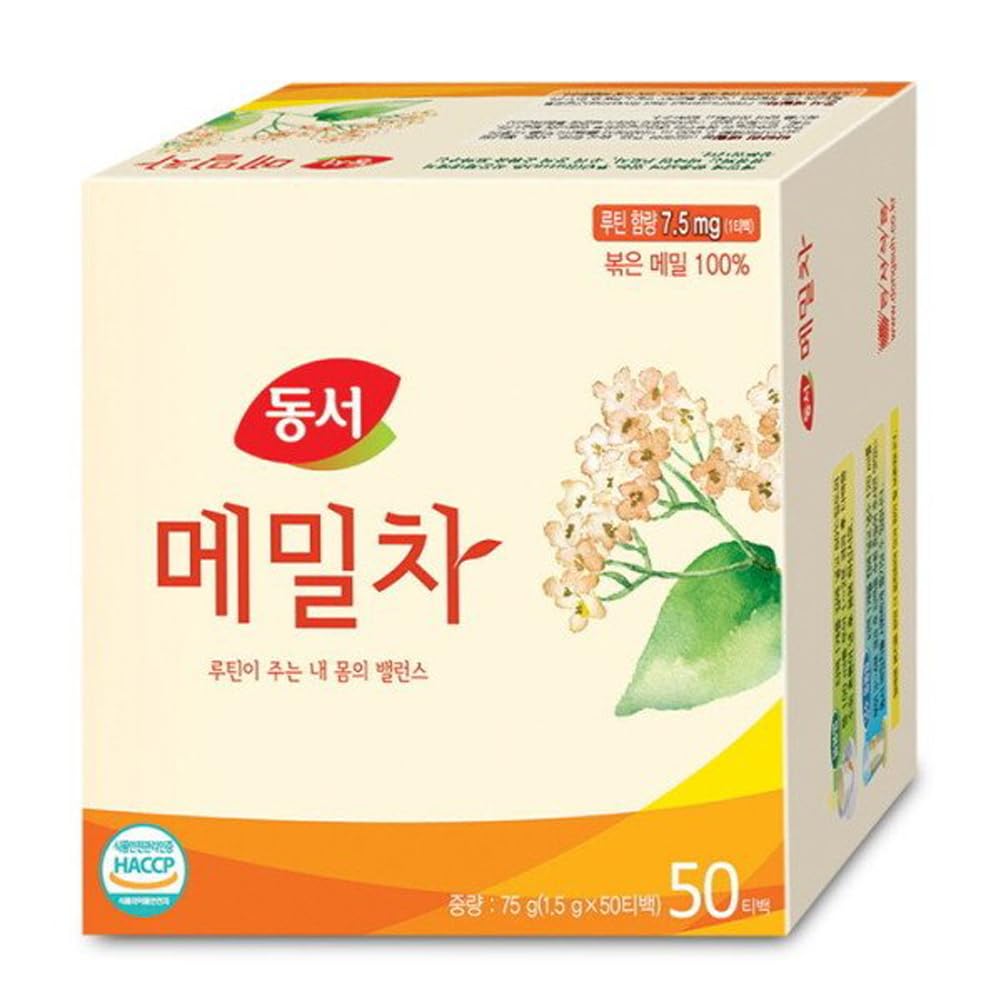 Dong Suh Korean Tea (50 Bags) (Buckwheat)