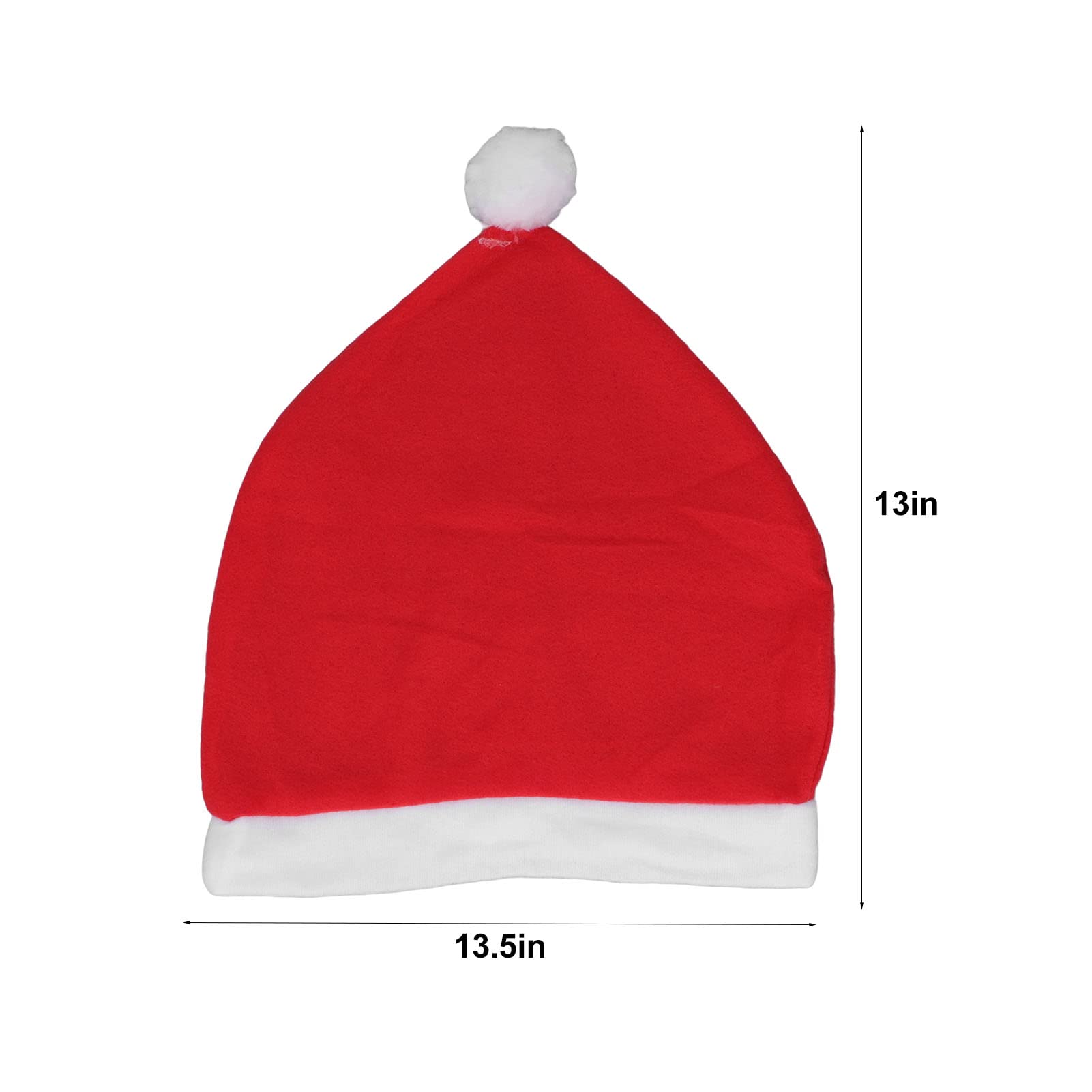 Housses Appui-tête Père Noël Pour Voiture | Lot De 4 | Lavables | Décoration De Noël Amusante