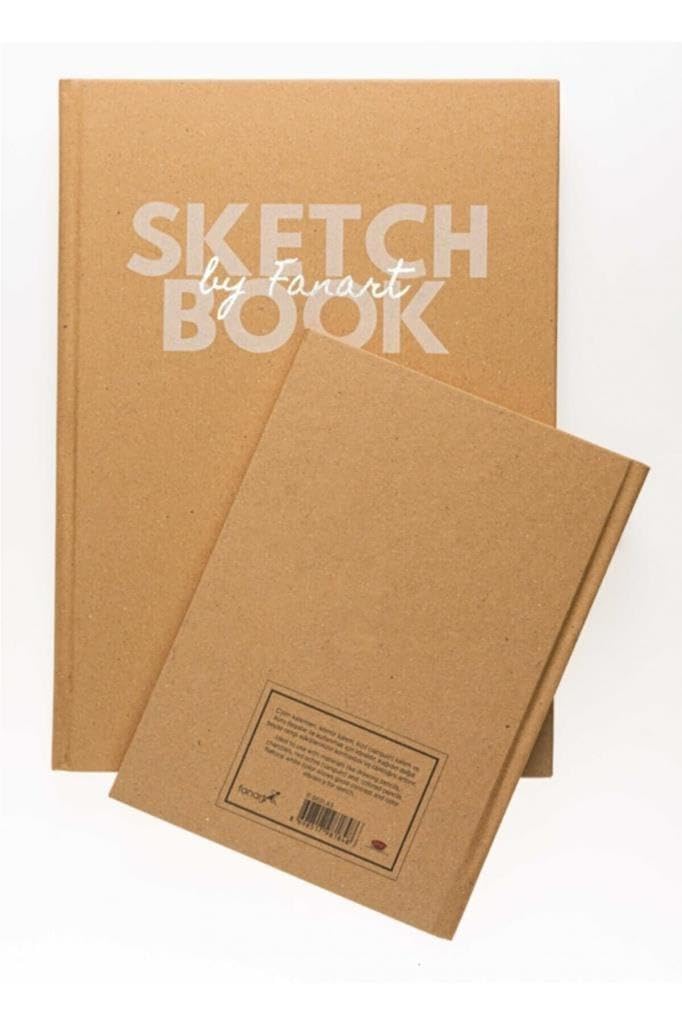 Fanart Cuaderno de bocetos Academy Kraft tapa dura A4 96 Yp