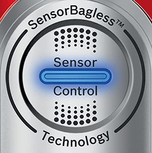 Close-up of SensorBagless control panel