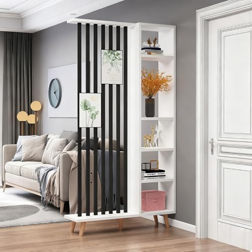 [IƃfBXvCbNt̃_ȕǗpd؂ - _Ȗؐ{I - ȃz[ItBXp_vCoV[p[eBV(White+Black,100x30x205cm)