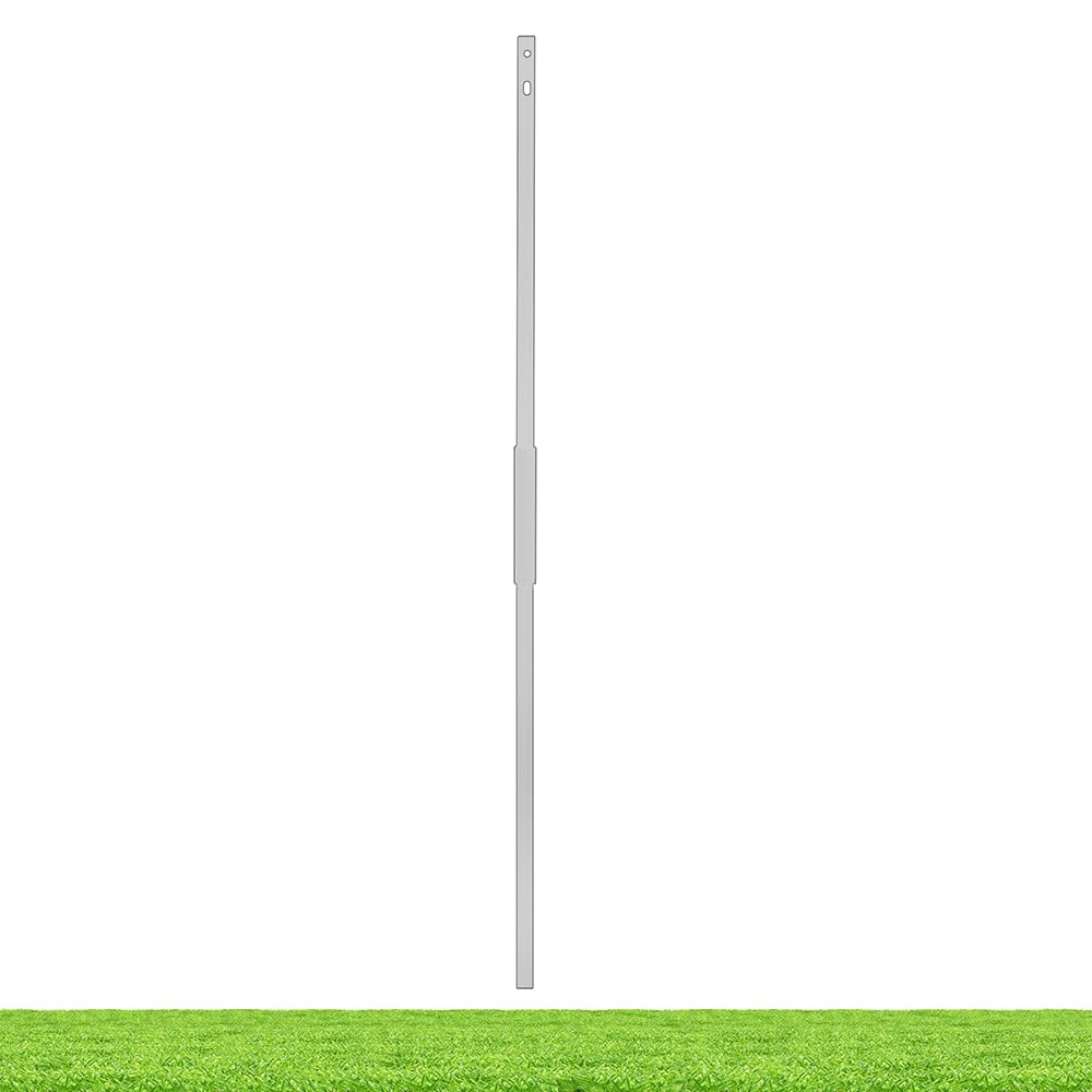 Kichwit 27.5" Long Aluminum Stake for Yard Sign, Hardware Included-image-0
