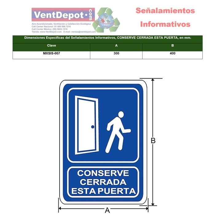 Letrero cerrado 28 Imagen adicional