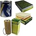 Produktbild QR-Parts Set 85487023 C 26 168 HU 726/2 x 9900 FP 3037 Original MANN-Filter Inspektionspaket SCT Motor Flush Motorspülung 11588382