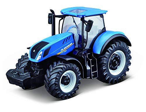 Bburago NEW HOLLAND T7.315 TRACTOR, Green, Small - Image 2
