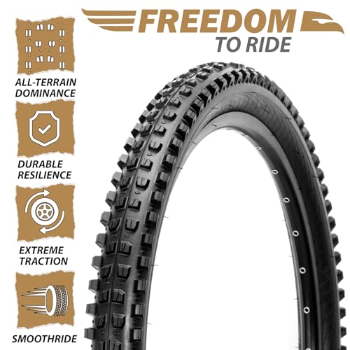 MOHEGIA Mountain Bike Tires Set: 2 Pack 26×2.4/27.5×2.4/