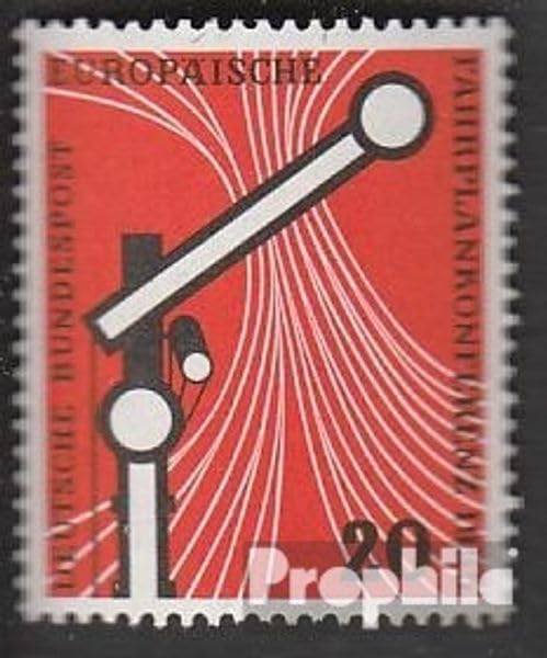 Prophila Collection BRD (BR.Deutschland) 219 (kompl. wydanie) FDC Pierwszy list 1955 Konferencja rozkładu jazdy (znaczki pocztowe dla kolekcjonerów) kolejka/kolejka linowa