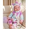 BABESIDE Baby Dolls, 17inch Large Realistic Cute Soft Body Baby Doll Real Life Baby Dolls with Accessories for 3+ Year Old Girls Gifts, Pretend Play, Collection