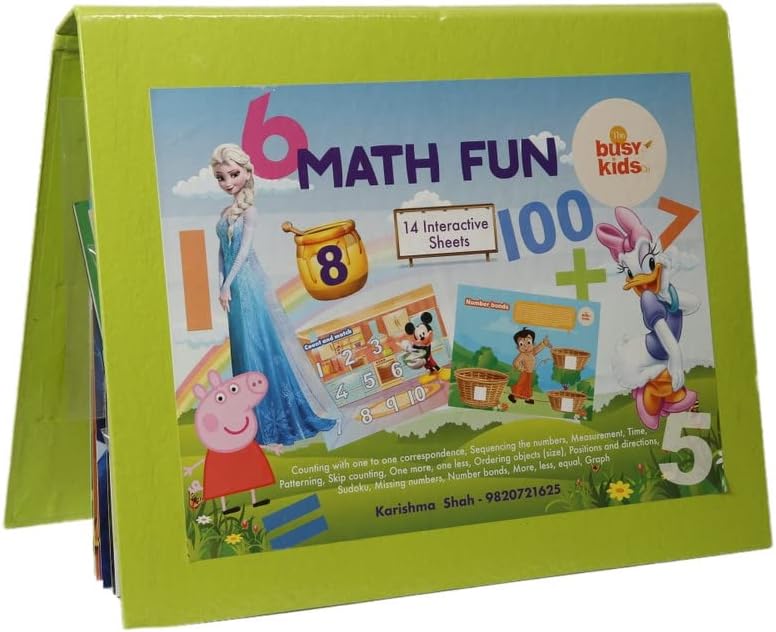 The Busy Kids Co Math Fun Binder