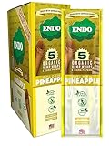 ENDO - Organic Hemp Wraps - Sealed Box - Various Flavors - 75 (15 x 5) Hemp Wraps per Box (Golden Pineapple)