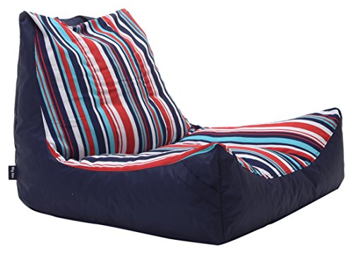 Big Joe Fiesta Cozumel Stripe Bean Bag, Multicolor Captain's Float