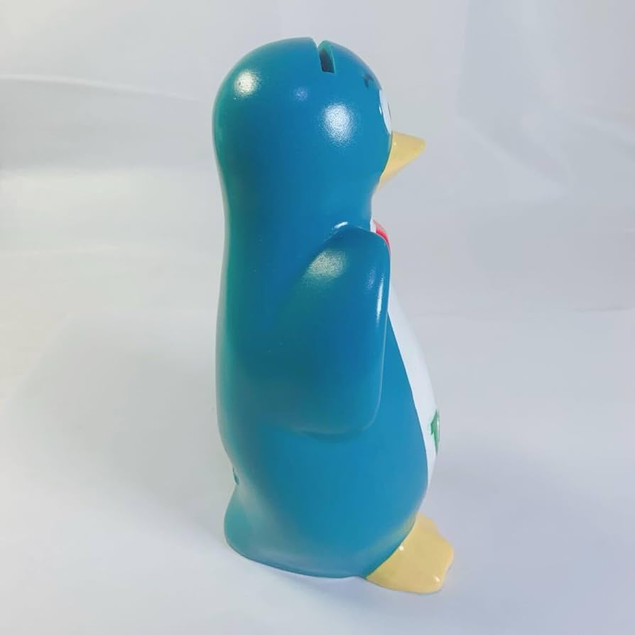 Amazon.co.jp: 当時物 ナショナルタント 貯金箱 ペンギン ソフビ