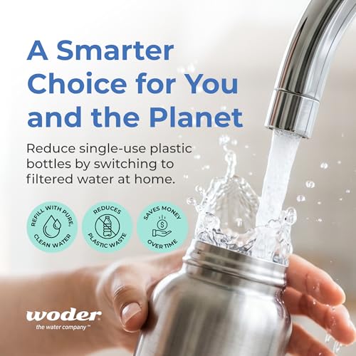 Filtro de agua para cocinar sano y beber sin metales pesados bajo el fregadero WD-4K/ADV 7