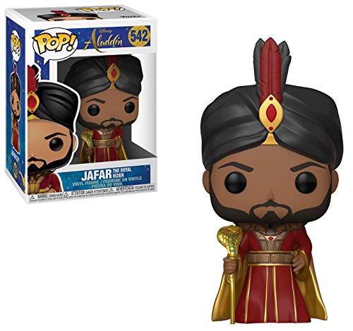 Funko Pop! Vinyl: Disney: Aladdin - Jafar - Aladdín - Figura de Vinilo Coleccionable - Idea de Regalo- Mercancia Oficial - Juguetes para Niños y Adultos - Movies Fans - Muñeco para Coleccionistas