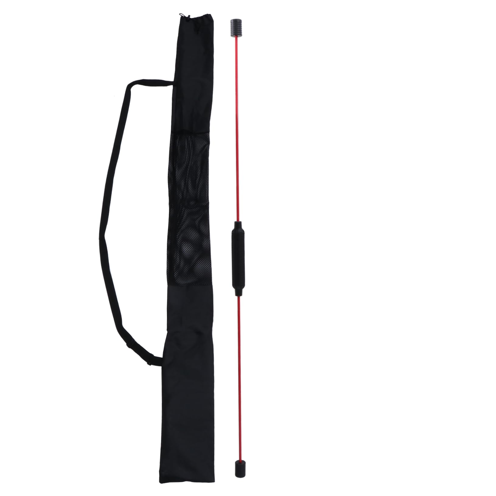 NAMOARLY Ergonomic Handle Comfortable Grip Vibration Fitness Bar Workout Vibration Stick Household Elastic Rod Bar