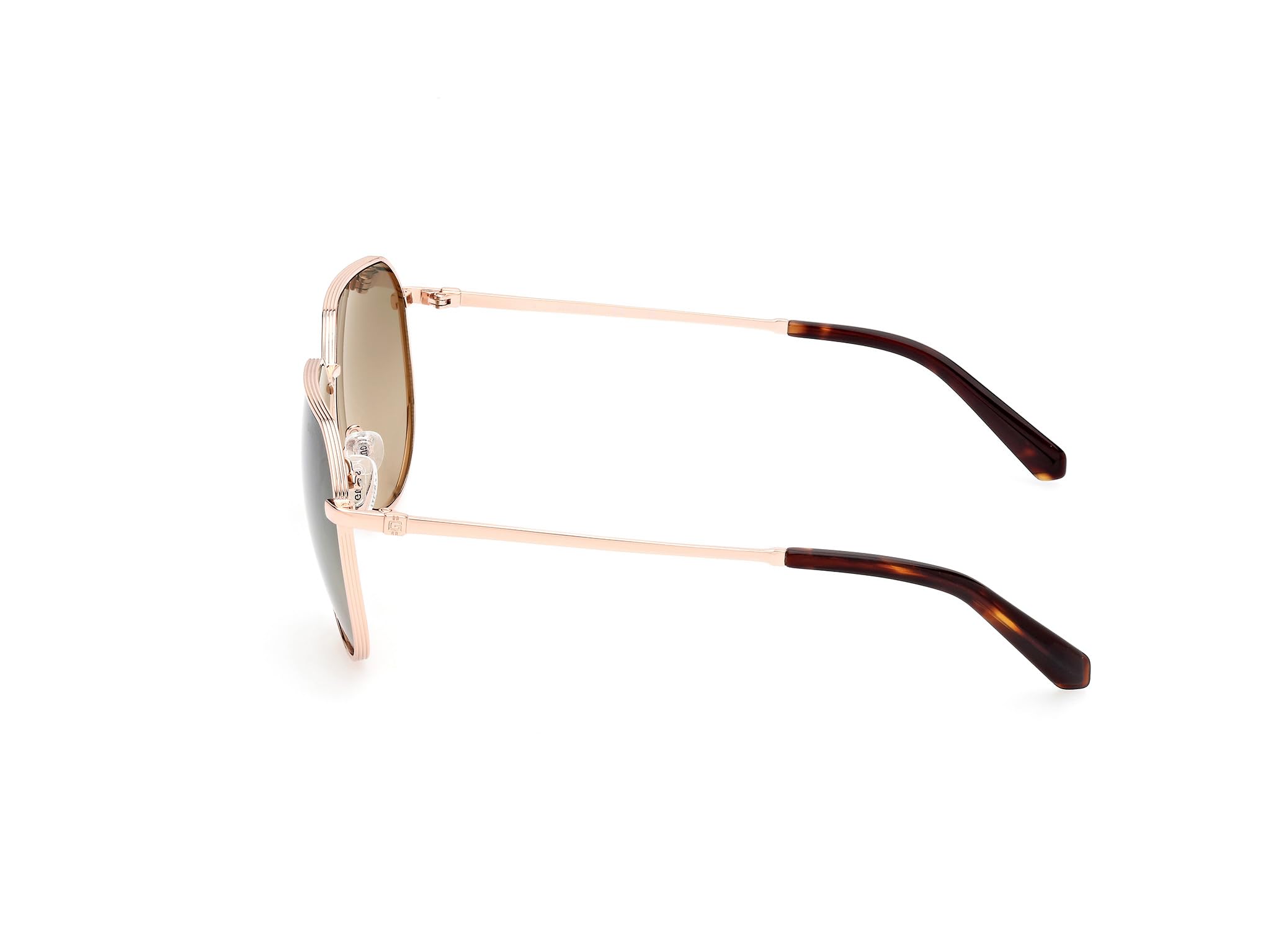 Guess GU00089 Gafas de Sol, Hombres, Shiny Rose Gold (Rosa), Talla única