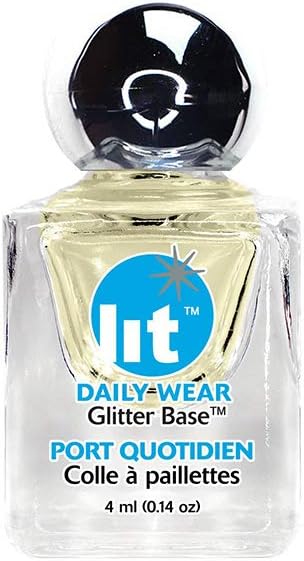 Lit Cosmetics Daily Wear Vegan Glitter Base, 4ml