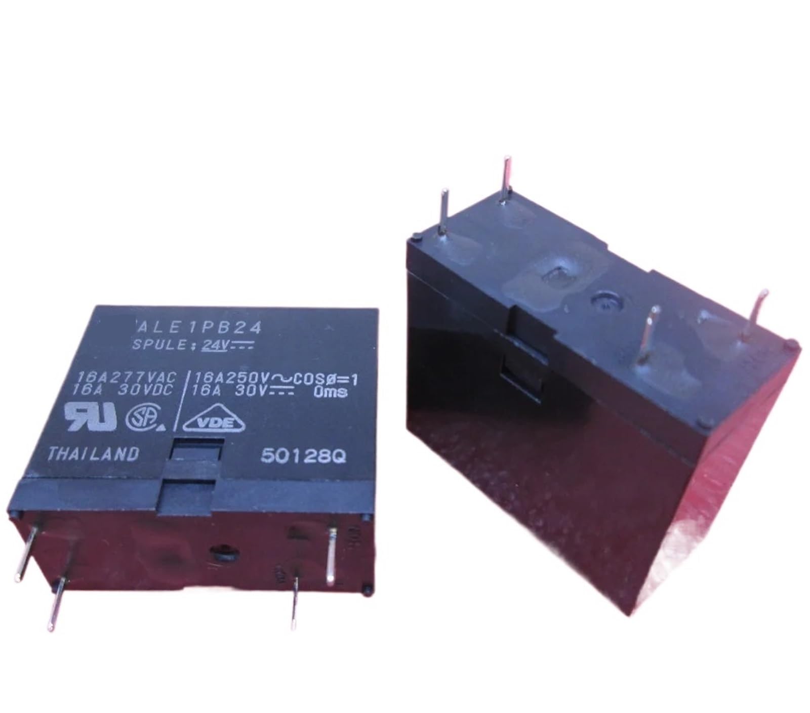 Relais ALE1PB24 24V pour circuit imprime de puissance 16A 277VAC