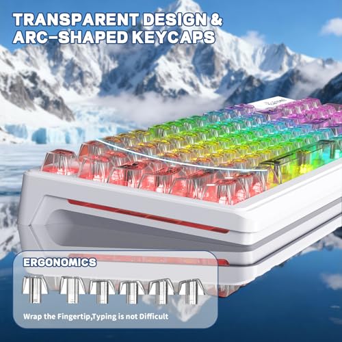 Teclado Gamer M95 Membrana RGB USB-C miniatura 6