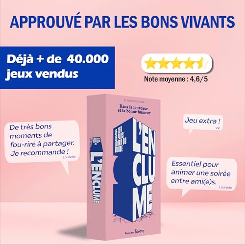 Jeu D’Ambiance Gigamic 102022 – L'Enclume Avec 400 Devinettes Hilarantes - vue 7