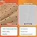 Numola 100 Pcs Air Fryer Liners Disposable Parchment Paper, 8 Inch Perforated Airfryer Sheets for Baking, Square Non-Stick Steamer Liner for Oven, Microwave, Steaming Basket