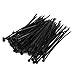 Produktbild GGGarden Suleve ZT03 Kabelbinder, 100 x 2,5 mm, Nylon, Schwarz/Weiß, 100 Stück Schwarz