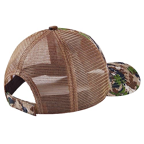 Image of BASSDASH Altimate Fishing Hat Mesh Back for Men Women Adjustable Baseball Trucker Cap